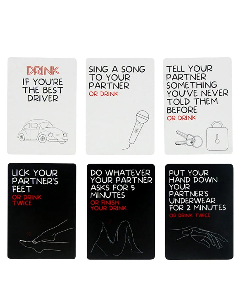 Tonight's Agenda Couples Card Game | Lavah Intimates