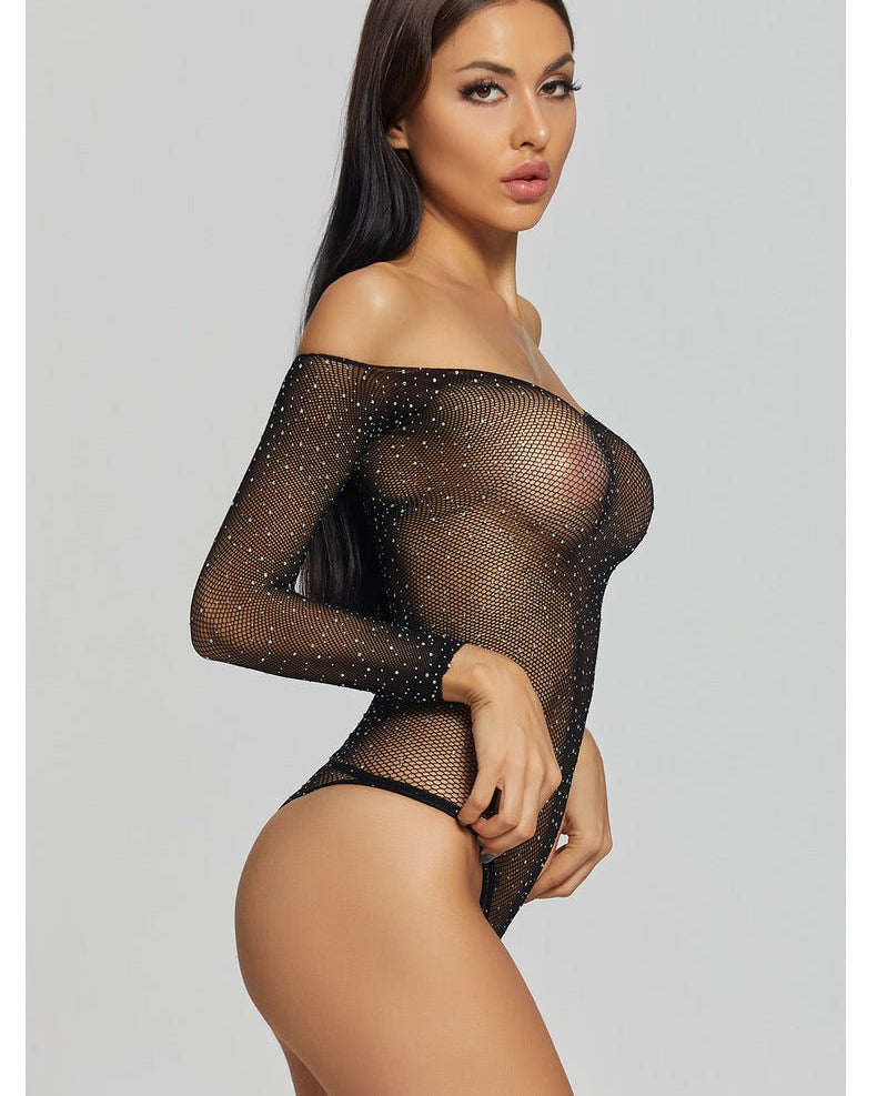 Lara Rhinestone Bodysuit | Lavah Intimates