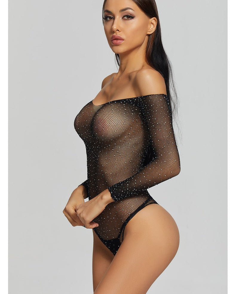 Lara Rhinestone Bodysuit | Lavah Intimates