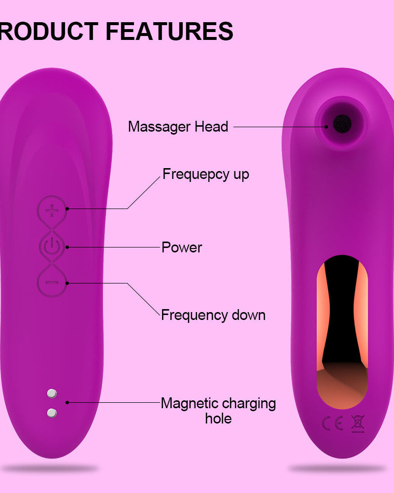 Vibrating Sucking Clitoral Massager | Lavah Intimates