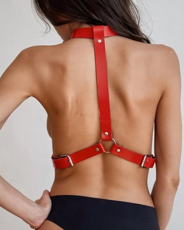 Sabrina Leather Top | Lavah Intimates
