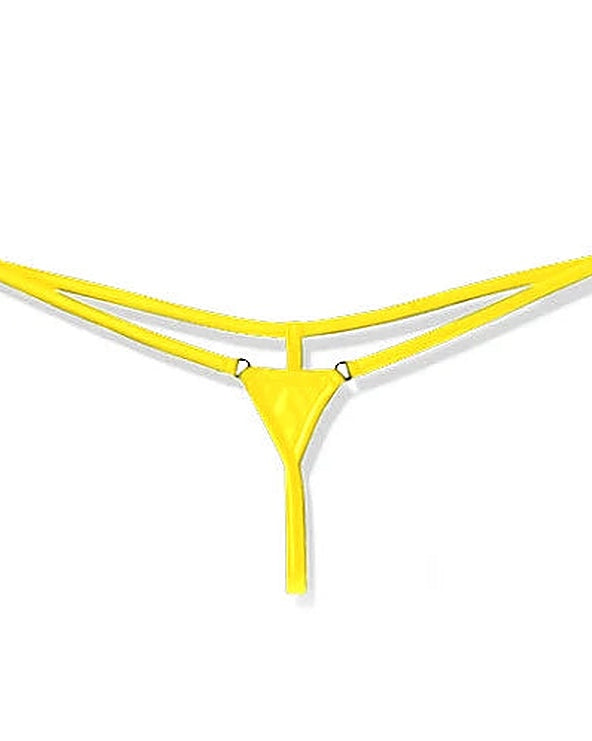 Whisper Micro Thong in Yellow | Lavah Intimates