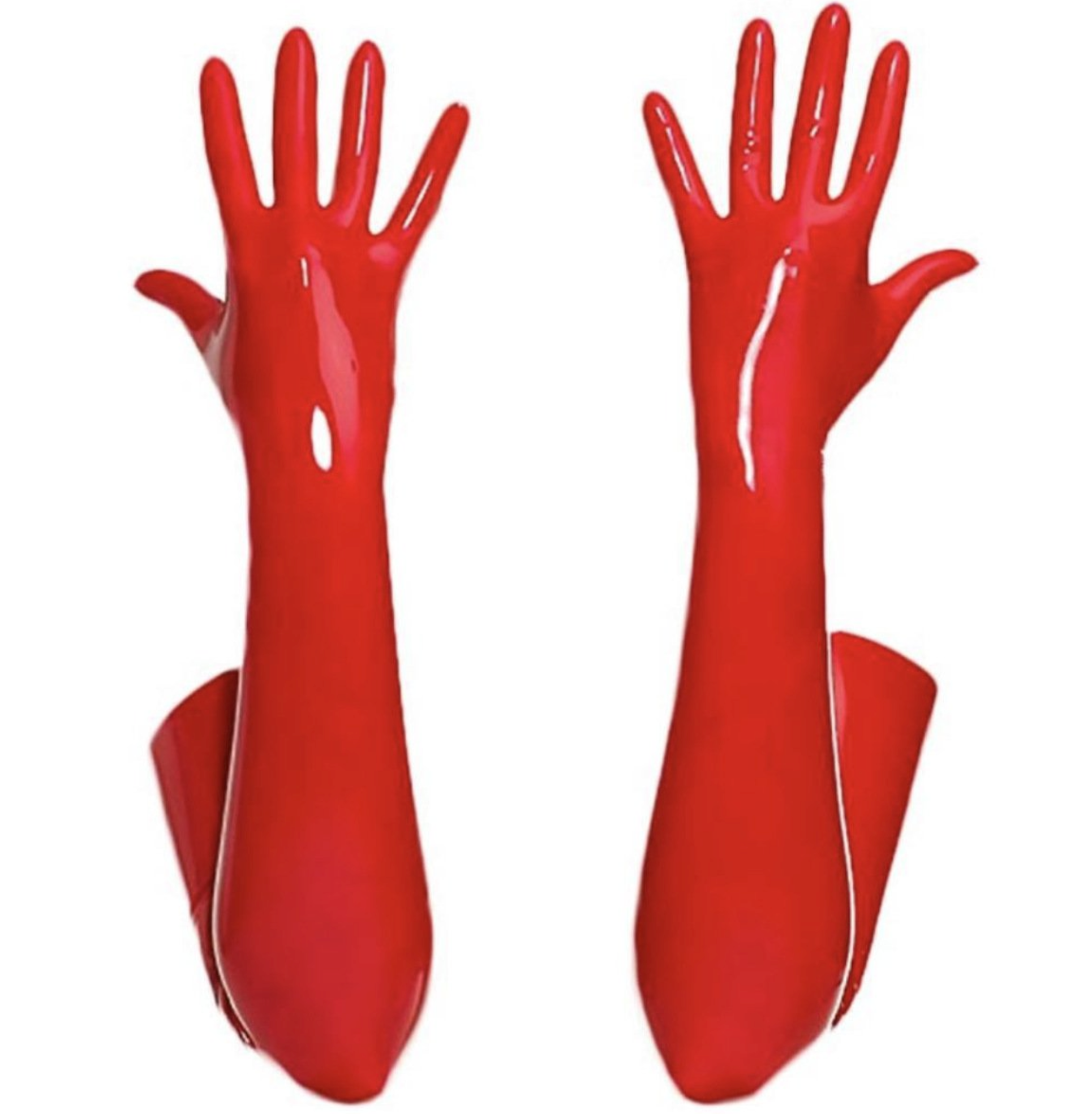 Long Liquid Gloves gloves LAVAH Red S/M 