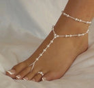 Alba Pearl Barefoot Anklet