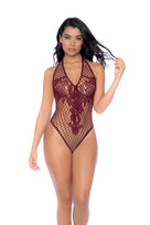 Vino Noir Floral Bodysuit | Lavah Intimates