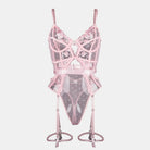 Odette Lace Garter Bodysuit