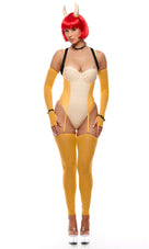 Breathing Fire 7-Piece Video Game Character Costume Set