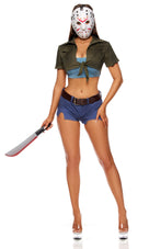 Camp Creeper 6-Piece Women's Movie Character Costume