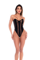 Onyx Atelier Sheer-Panel Bodysuit