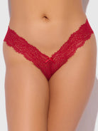 Lava Lace V Cut Thong | Lavah Intimates