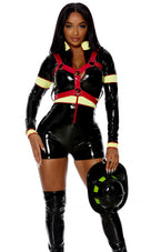 Keep It Lit 3-Piece Women's Firefighter Costume