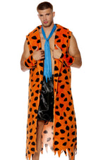 Bedrock Bro 3-Piece Men's Cartoon Character Costume