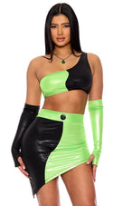 Team Go 4-Piece Women's TV Show Character Costume
