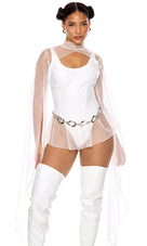Galactic Princess 3-Piece Women's Movie Character Costume