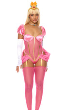 Just Peachy 6-Piece Women's Video Game Character Costume