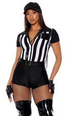 Call the Shots 5-Piece Women's Referee Costume