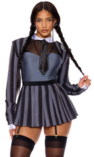 Class on Wednesday 3-Piece Women's TV Show Character Costume