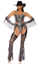 Buckin Wild 3-Piece Women's Cowgirl Costume