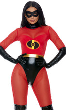 Super Suit 3-Piece Women's Superhero Costume