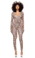 Pounce and Purr 5-Piece Women's Leopard Costume
