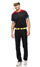 The Sailor Man 6-Piece Men's Cartoon Character Costume