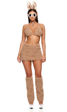 Hey Boo Toy 6-Piece Women's Monster Costume - Tan