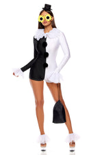 Terrified 5-Piece Women's Clown Costume