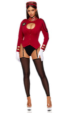 Room Service 5-Piece Women's Bellhop Costume