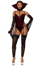 Take a Bite 5-Piece Women's Vampire Costume