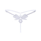 Embroidered Butterfly Pearl G-String | Lavah Intimates
