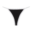 Daily Ribbed Lace Thong