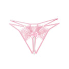 Cleo Pearl Bow Lace Thong