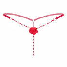 Rose Pearl Crotchless G-String | Lavah Intimates