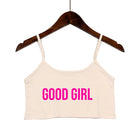 Vida 'Good Girl' Crop Cami