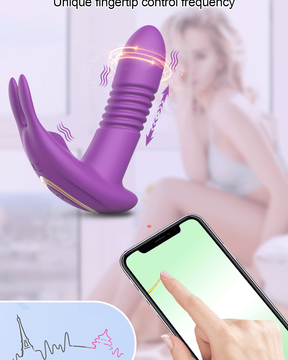 Anywhere Remote Controlled Thruster  LAVAH LINGERIE & INTIMATES   