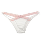 Elegant Cross Band Lace Panties | Lavah Intimates