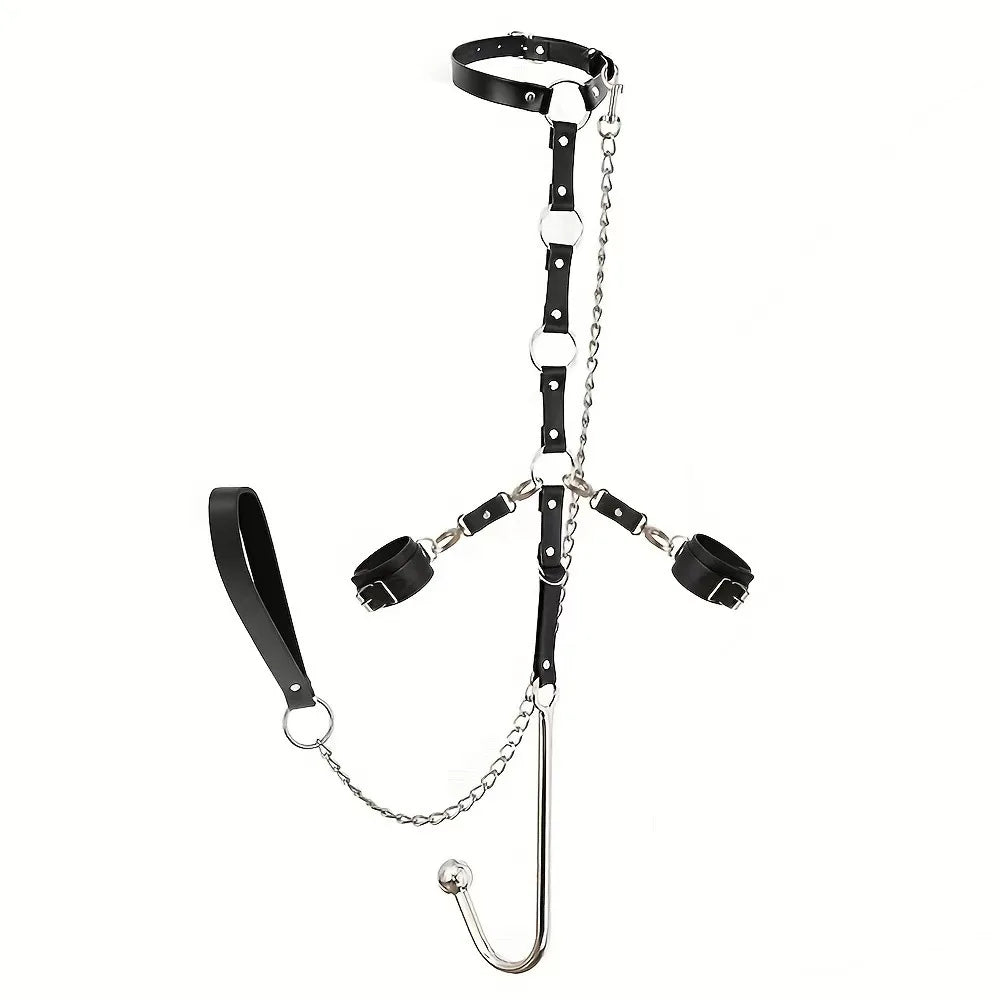Sterling Steel Hook & Collar Set