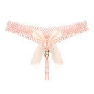 Noir Pearl Bow G-String | Lavah Intimates