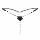 Rose Pearl Crotchless G-String | Lavah Intimates