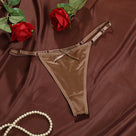 Bijou Satin Bow G-String