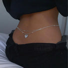 Mila Heart Pendant Belly Chain