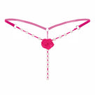 Rose Pearl Crotchless G-String | Lavah Intimates