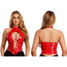 Raven Lace-Up Halter Top