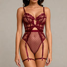 Odette Lace Garter Bodysuit