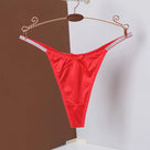 Halo Rhinestone Belt Thong