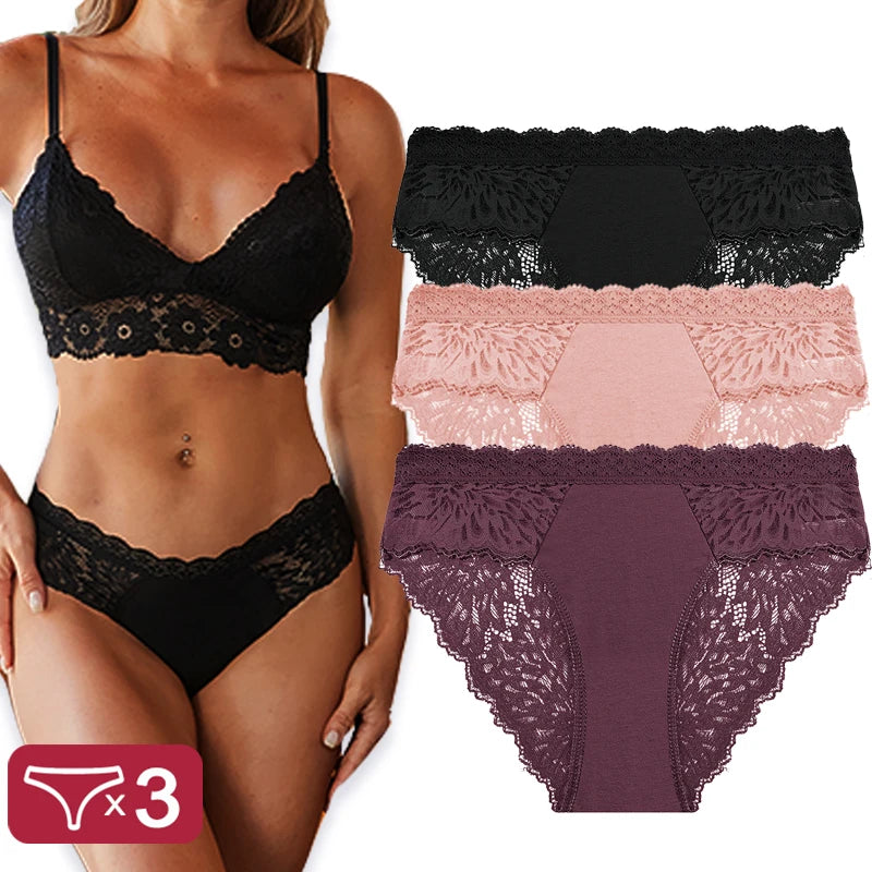 Lace Panty 3 Pack