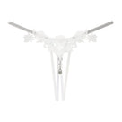 Amalie Applique Rhinestone G-String
