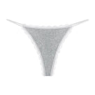 Daily Ribbed Lace Thong
