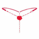 Rose Pearl Crotchless G-String | Lavah Intimates