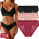 Allure Lace Panty (3-Pack) | Lavah Intimates